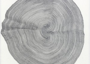 Image of "Consistency II" drawing created with graphite on paper