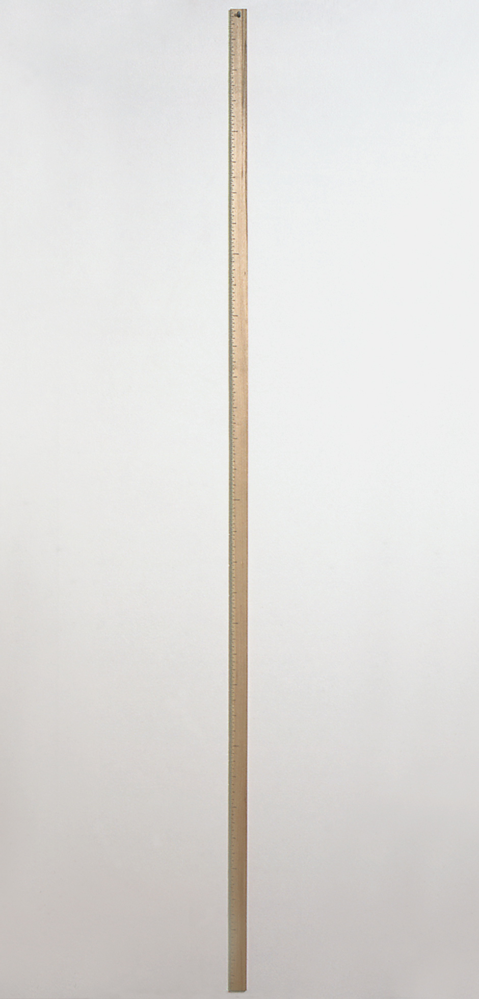 Image of wall hung "Measure IV" sculpture created from bandsawn wood